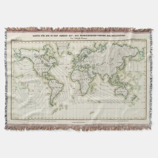 Die Nadelabweichung der Welt Decke (Vorderseite)