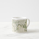 Die Nadelabweichung der Welt Espressotasse (Vorderseite Rechts)