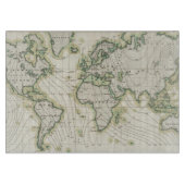 Die Nadelabweichung der Welt Schneidebrett (Vorderseite)