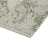 Die Nadelabweichung der Welt Schneidebrett (Ecke)