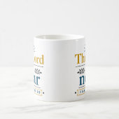 Die Nähe des Herrn - Christliche Identitätsaussage Kaffeetasse (Mittel)