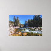 Die Nähe zur 5. Brücke - Athabasca Leinwanddruck (Vorderseite)