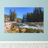 Die Nähe zur 5. Brücke - Athabasca Leinwanddruck (Insitu (Holzboden))