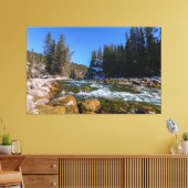 Die Nähe zur 5. Brücke - Athabasca Leinwanddruck (Insitu (Wohnzimmer))