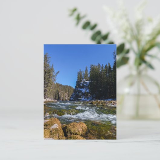 Die Nähe zur 5. Brücke - Athabasca Postkarte (Stehend Vorderseite)