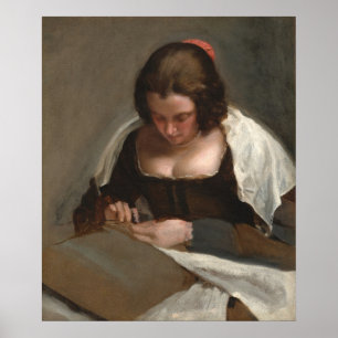 Die Nähende - Diego Velázquez Kunstdruck Poster