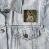 Die Näherin oder, junge Frauen-Funktion Button (Beispiel)