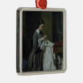 Die Näherin Ornament Aus Metall (Rechts)