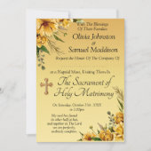 Die Namen der Gäste, die Hochzeitssuite mit goldge Einladung (Vorderseite)