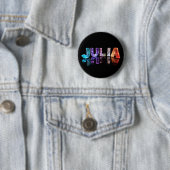 Die Namensjulia in 3D beleuchtet (Fotografie) Button (Beispiel)