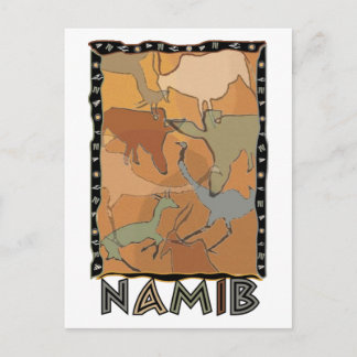 Die Namib Postcard Postkarte