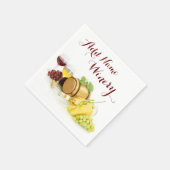 Die Napkins sind nach Kundenwunsch für das Thema W Serviette (Ecke)