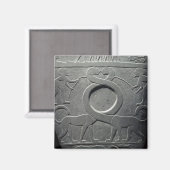 Die Narmer-Palette Magnet (Vorderseite/Rückseite)