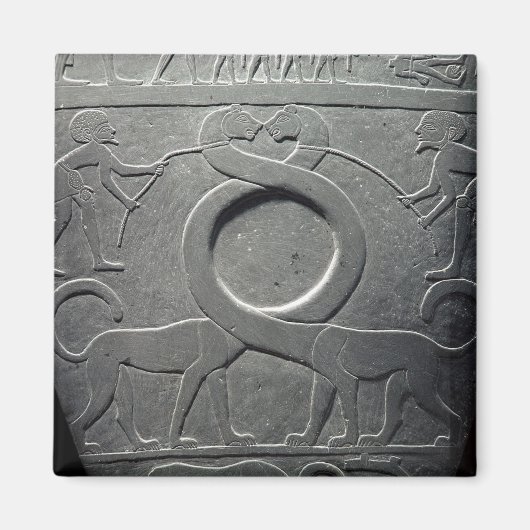 Die Narmer-Palette Magnet (Vorne)