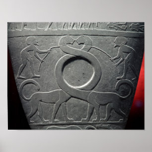 Die Narmer-Palette Poster