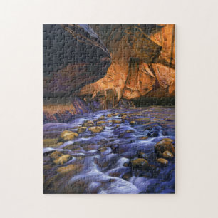 Die Narrows Canyon Stream Acrylmalerei Puzzle