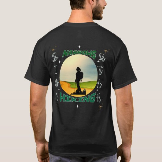 Die Narrows Hiker T-Shirt (Rückseite)