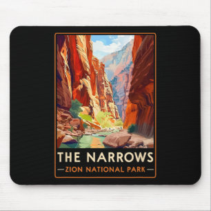 Die Narrows Zion National Park Wandern Natur Outdo Mousepad