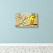 Die Narzisse Leinwanddruck (Insitu (Holzboden))