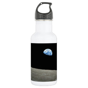 Die NASA - Ansicht von Apollo8, Dec24, Earthrise Trinkflasche