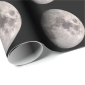 Die NASA-Bilder in der Mondphase Geschenkpapier (Rolleneckpunkt)