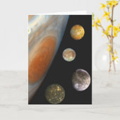 Die NASA/das Jupitersystem Karte (Gelbe Blume)
