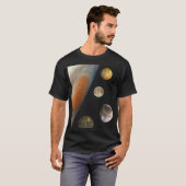 Die NASA/das Jupitersystem T-Shirt (Vorne ganz)