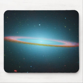 Die NASA - Die sombrero-Galaxie im Infrarotlicht Mousepad