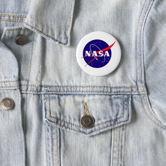 Die NASA-Fleischklöschen-Logo Button (Beispiel)