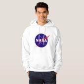 Die NASA-Fleischklöschen-Logo Hoodie (Vorne ganz)