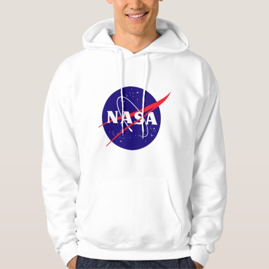 Die NASA-Fleischklöschen-Logo Hoodie (Vorderseite)