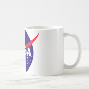 Die NASA-Fleischklöschen-Logo Kaffeetasse