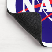 Die NASA-Fleischklöschen-Logo Mousepad (Ecke)