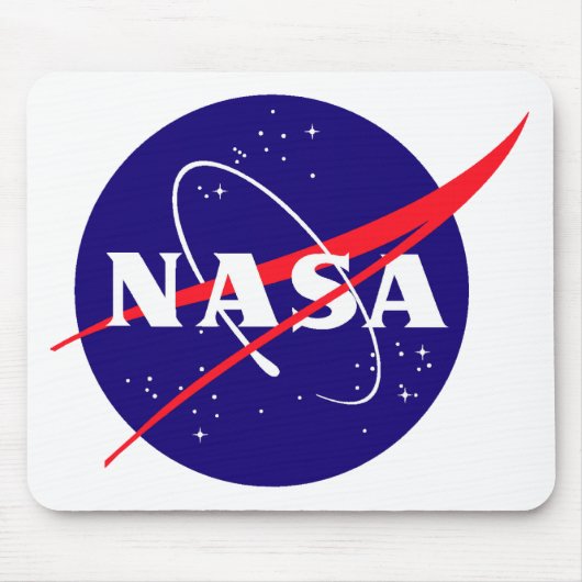 Die NASA-Fleischklöschen-Logo Mousepad (Vorne)