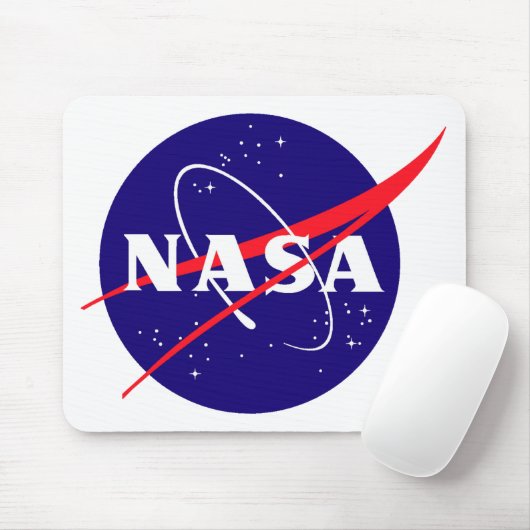 Die NASA-Fleischklöschen-Logo Mousepad (Mit Mouse)