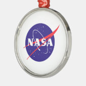 Die NASA-Fleischklöschen-Logo Ornament Aus Metall (Links)