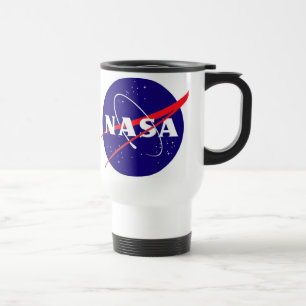 Die NASA-Fleischklöschen-Logo Reisebecher