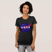 Die NASA-Fleischklöschen-Logo T-Shirt (Vorne ganz)