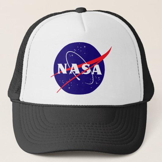 Die NASA-Fleischklöschen-Logo Truckerkappe (Vorderseite)
