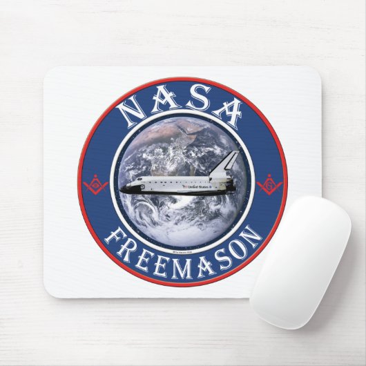 Die NASA-Freimaurer Mousepad (Mit Mouse)