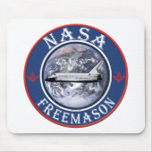 Die NASA-Freimaurer Mousepad (Vorne)