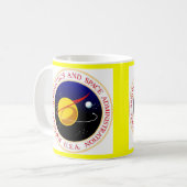 die NASA-internationale Weltraumstation Kaffeetasse (Vorderseite Links)