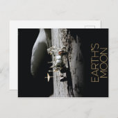 Die NASA-Mond-Plakat 3 Postkarte (Vorne/Hinten)