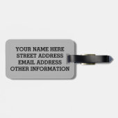 Die NASA New Horizons machen im Raum in Handarbeit Gepäckanhänger (Rückseite horizontal)