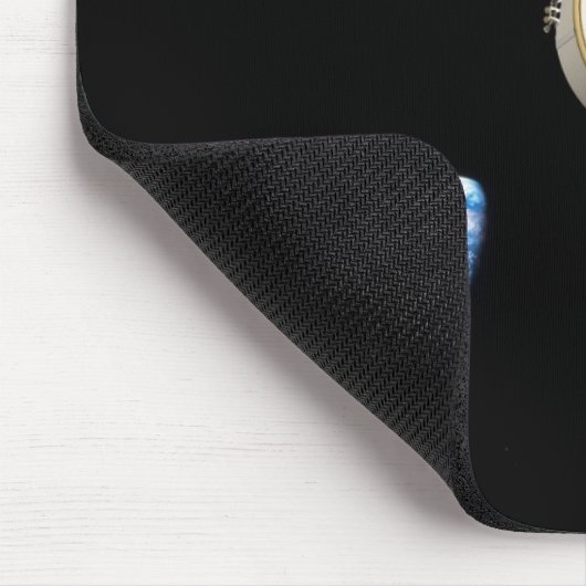 Die NASA Orion in der Mondbahn Mousepad (Ecke)