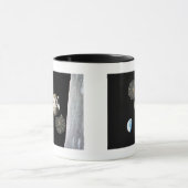 Die NASA Orion in der Mondbahn Tasse (Zentrum)
