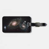 Die NASA-Raum Galaxien Arp 274 Gepäckanhänger (Rückseite horizontal)