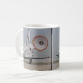 die NASA-RAUMFÄHRE Kaffeetasse (Vorderseite Links)