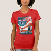 Die NASA-Sonnenfinsternis-Amerika-T-Shirt T-Shirt (Vorderseite)