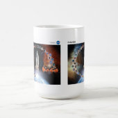 Die NASA-Tribut zur Raumfähre Kolumbien Kaffeetasse (Mittel)
